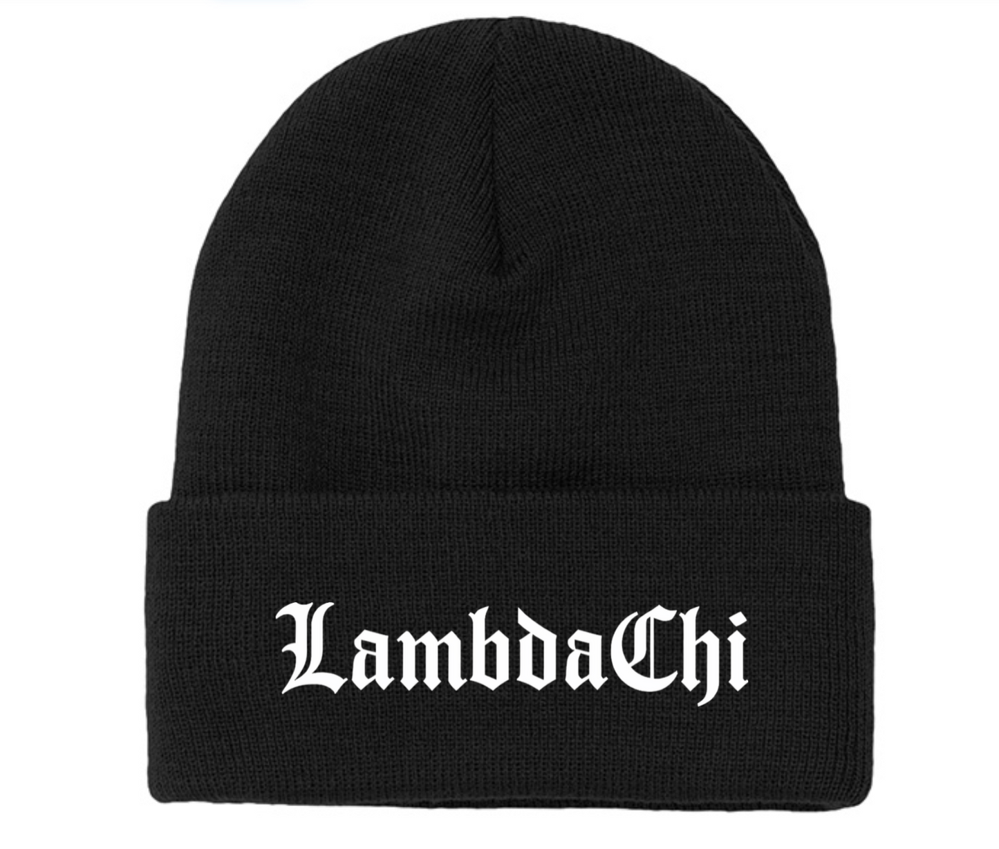 Embroidered Beanie